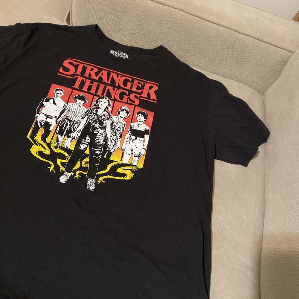 Stranger Things Season 3 Character Boxes Adult Short-Sleeve T-Shirt